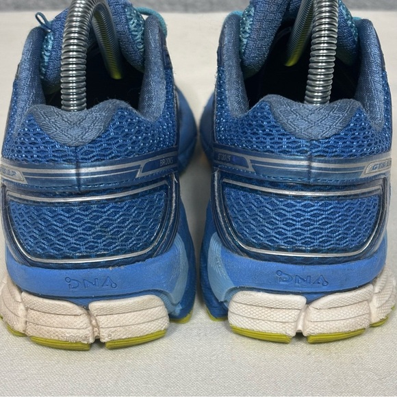 Brooks Adrenaline GTS 17 Running Shoes-Azure Blue/Palace Blue/Lime Punch-Women 8 - Picture 5 of 10